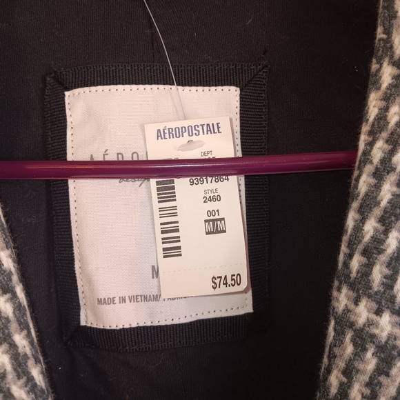 Woman's Aeropostale blazer NWT button up with pockets size M - Picture 8 of 10